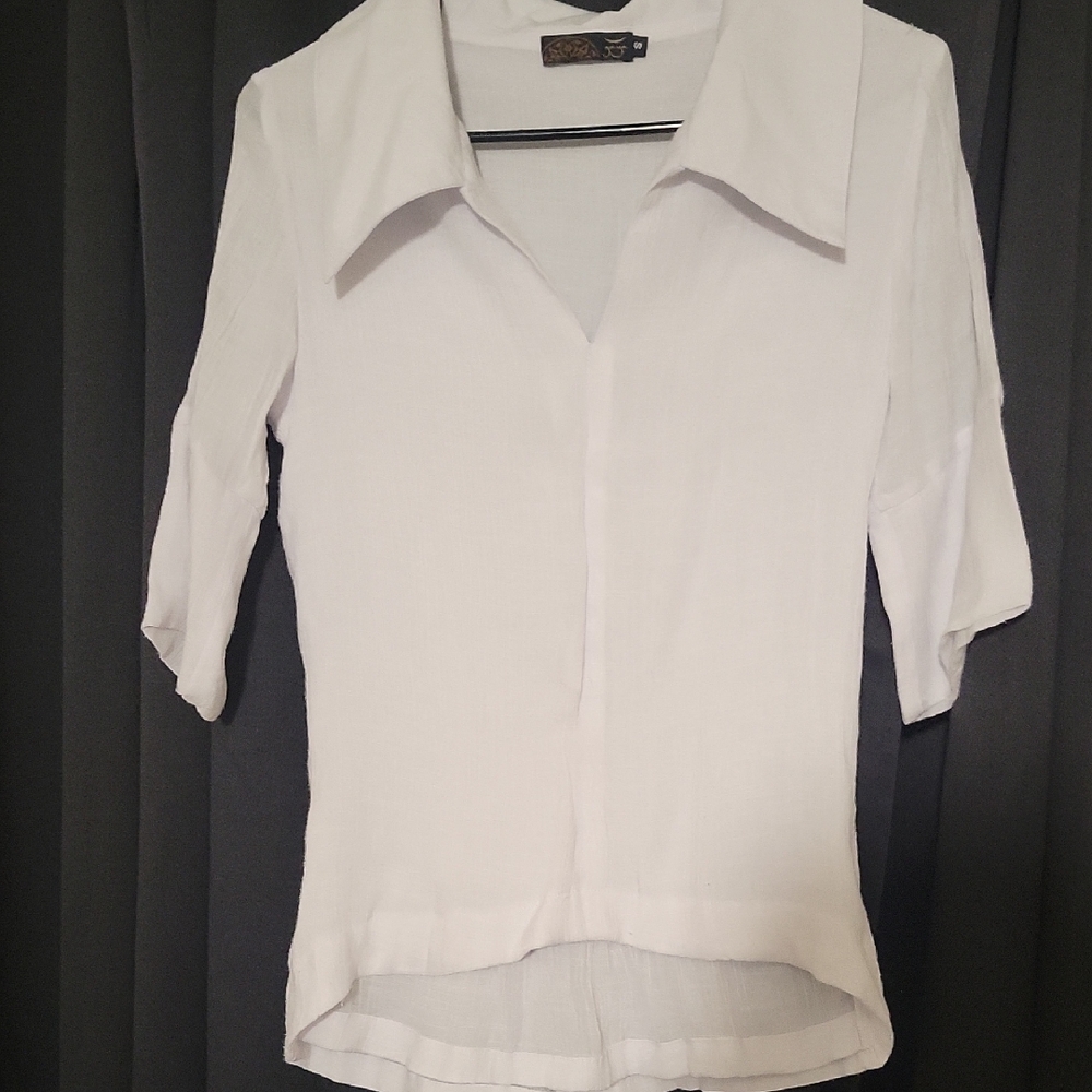 Elegant White Women's Top